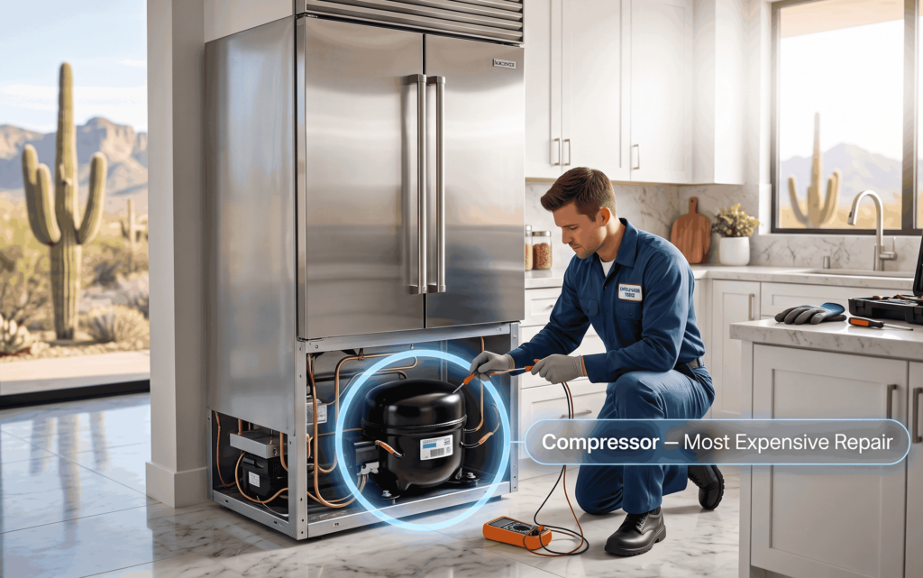 refrigrator repair in tucson